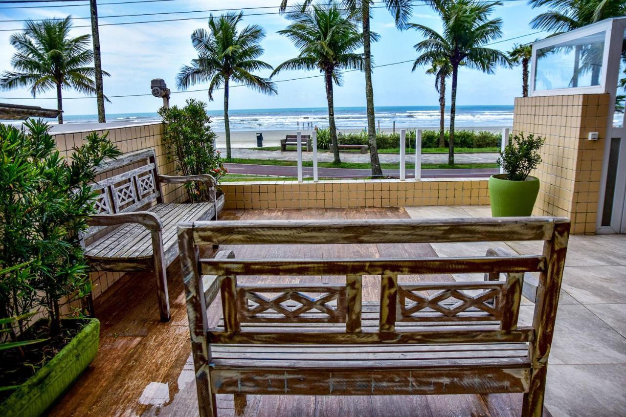 Ferienwohnung Apto C Wi-Fi A Beira-Mar Na Praia Jardim Real Sp Praia Grande  Exterior foto